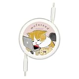 グルマンディーズ mofusand PD60W 対応 USB2.0 リール式 Type-C ケーブル ゆるにゃん MOFU-52C
