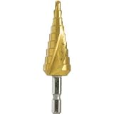 スエカゲツール:ウイニングボア ステップドリル ピラミッドドリル 4～20mmチタンコーティング RSD-2T 型式:RSD-2T