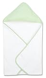 Trend Lab Gingham Seersucker Hooded Towel, Sage/Green by Trend Lab