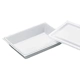【1000枚】 G-1800ライス 166 × 115 × 高 30 mm PSP(高) 【65780】 弁当容器 食品容器 デンカポリマー Sモ 代不