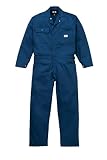 [ディッキーズ]Dickise【ツナギ服】年間物ツヅキ服・へリンボン柄《059-21-1002》 (3L, NB ネイビーブルー)