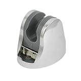 uxcell シャワーヘッドホルダー　ウォールマウントブラケット　プラスチック　3.5mm の固定穴　シルバートーン　グレー