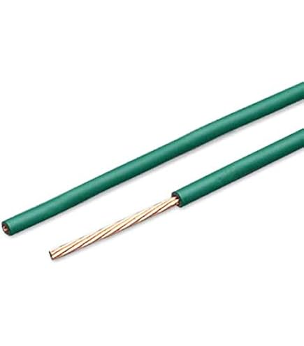 Amazon.co.jp: アース線 IV 2sq 緑 50m 絶縁キャップ付【1.25sq～8sq
