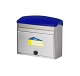 メイワ ステンレス ポスト MYS-7700L ブルー