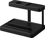 山崎実業(Yamazaki) モバイル 充電ステーション ブラック 本体：約W16×D11.6×H10cm タワー tower 充電スタンド モバイルスタンド スマホスタンド 1872