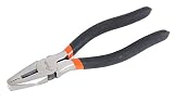 Tactix 700109T Linesman Plier, 175mm, Black/Orange [並行輸入品]