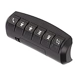 ステアリングホイールボタン、6ボタン車のリモコンボタン湾曲したデザイン車内マルチメディアシステム用の軽量で耐久性のある色