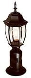 HEATHCO HZ-4392-BK Black Motion Post Light [並行輸入品]