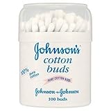 Johnson's Cotton Buds 100 Buds x Case of 6 by Johnson's
