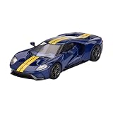 MINI GT 1/64 フォード GT スノコブルー (左ハンドル) 完成品