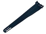 Monoprice Hook & Loop Fastening Cable Ties 13inch, 50pcs/Pack - Black [並行輸入品]