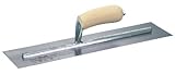 MARSHALLTOWN The Premier Line MXS205 20-Inch by 5-Inch Finishing Trowel with Curved Wood Handle [並行輸