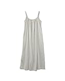 [アンドイット] and it_　ベーシックギャザーコットンキャミマキシ ワンピース [ M / 31.杢グレー ]