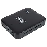 prendre 乾電池式 モバイルバッテリー LEDライト USB出力 スマートフォン 単3形電池 携帯 防災グッズ 非常用 持ち運び 小型 スマホ （ブラック） PR-PCB20-BK