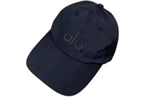 Alo スポーツキャップ, ロゴ刺繍入り, ホワイト/グレー/ブラック/濃いグレー, カジュアル帽子