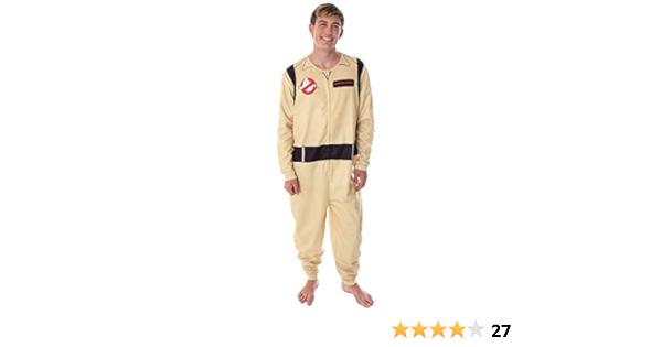 Amazon ゴーストバスターズ 大人用 オリジナルコスチューム ワンピース ユニオンスーツ コスプレ 寝間着 パジャマ衣装 Us サイズ Large X Large カラー ブラウン コスプレ 仮装 通販