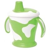 Haberman Anywayup Cow Cup 250ml - Green - by Haberman