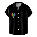 [vigerkar] メンズ シャツ アロハシャツ 速乾 花柄 半袖 通気性 超軽量 夏 シャツ メンズ 半袖 大きいサイズ アロハシャツ 