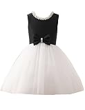 Castle Fairy Flower Baby Girlドレスキュートミニチュチュ誕生日洗礼Communionドレス US サイズ: 10 カラー: ブラック