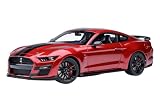 オートアート (AUTOart) 1/18 フォード マスタング シェルビー GT500 (レッド/ブラック・ストライプ) 完成品 73098