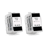 ご使用前に必ず装着方法をご確認ください【埼京企画】BC-365XL ブラック (計2本) プリンター用 詰め替え インクカートリッジ BC-365 大容量タイプ (スマートカートリッジ)(BC-365 BC-365BK BC-365XL BC-365XLBK) 対応機種：PIXUS TS3530