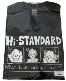 Amazon ハイスタ Tシャツ 90 S Hi Standard Sサイズ Tシャツ カットソー 通販