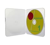 CDケース 薄さ4.2mmで郵送に便利/ディスク1枚収納 メールケース クリア3個 CD DVD ブルーレイケースとして最適