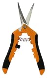 Zenport H355C Hydroponic Curved Microblade Pruner, Stainless Steel Blade [並行輸入品]