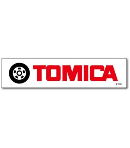 Amazon.co.jp: トミカ[ビッグ シール]ロゴ ステッカー/赤02