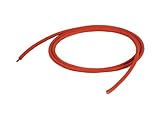 Cal Test Electronics CT2884 Test Lead Wire 20 AWG 10 Amp Silicone Jacket 0.50 sq mm 10m Length Red [