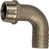 Perko Cast Bronze 1 – 1 / 2 "インチパイプtoホースアダプタ90度UL Listed