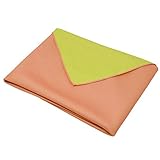 ホワイトハウス 大判風呂敷 無地 両面染め ポリエステル 140×140cm (薄紅×新緑)