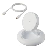 エレコム Qi2 充電器 スタンド 15W Type-C入力 折りたたみ可能 ホワイト W-MA08WH
