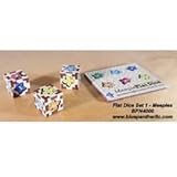 Flat Dice #1 - Meeples (4)