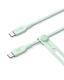 Anker USB-C ＆ USB-C ケーブル (240W, エコフレンドリーナイロン) 0.9m Anker 543 Cable (Bio-Nylon 3ft) B2C - UN Green Iteration 1 900