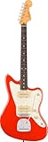 Fender フェンダー エレキギター Player II Jazzmaster®, Rosewood Fingerboard, Coral Red ソフトケース付き