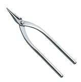 アネックス(ANEX) ステンレス製 精密ヤットコ 片丸タイプ 120mm No.241