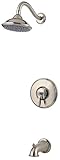 Pfister Langston 1-Handle Tub & Shower Faucet, Brushed Nickel [並行輸入品]