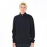 [ニューバランス] MT43501 Athletics フリースクオータージップトップ (MT43501) メンズ BK(ブラック)