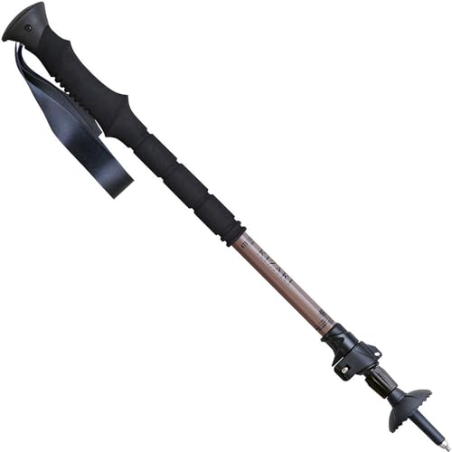 キザキ KTBC-125AI 日本製トレッキングポール ハイブリッドロックシステム搭載