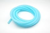 シリコン半透明ホース　耐熱・耐圧エアチューブ　内径8mm　水色 1M