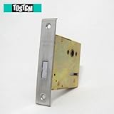 TOSTEM(トステム) 錠ケース QDB-855L1 Ushin　ガード箱錠 交換 取替え バックセット64mm QDB855 Ushin・SHOWA ユーシン・ショウワ