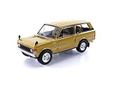 TrueScale Miniatures MINI GT 1/64 レンジ ローバー 1971 バハマゴールド (左ハンドル) 完成品