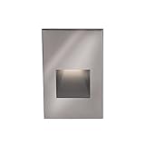 WAC照明wl-led200-c-bk Contemporary LedME垂直ステップ&壁ライト WL-LED200-C-SS 1