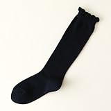(靴下屋)kutsushitaya キッズ フリルハイソックス16〜18cm コン
