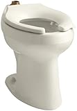 KOHLER K-4405-L-47 Highline(R) 1.6 or 1.28 GPF Flushometer Valve Comfort Heigh(R) ADA Elongated Toil