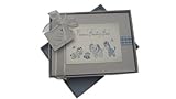 White Cotton Cards Nanna's Boasting Book Photo Album Toys Range (Blue Gingham) by WHITE COTTON CARDS