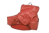 ECR4Kids Relax-N-Read Bean Bag Chair, Red [並行輸入品]