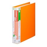キングジム 取扱説明書 ファイル スキットマン 差替式 2段ポケット 4穴 A4タテ オレンジ 2635-OR