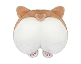 DS。 DISTINCTIVE スタイル カーネックピロー キュートなコルギー尻頭 コットンピロー ソフトヘッドレストピロー